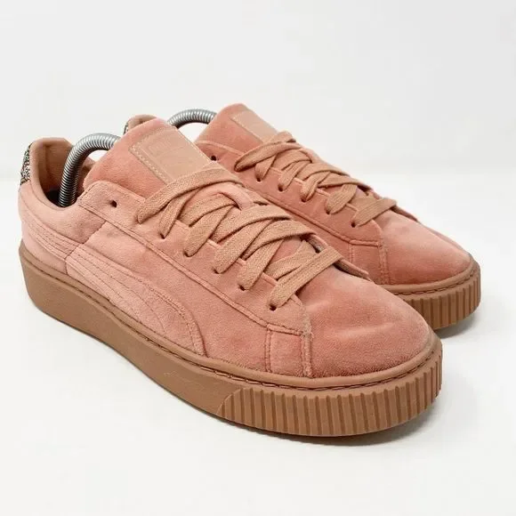 Puma Shoes Puma Platform Crushed Velvet Gem Shoes Poshmark
